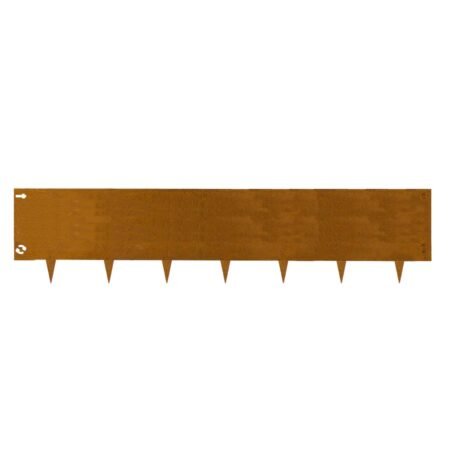 Kantopsluiting Corten 150cmx27,5 of 37,5cm hoog
